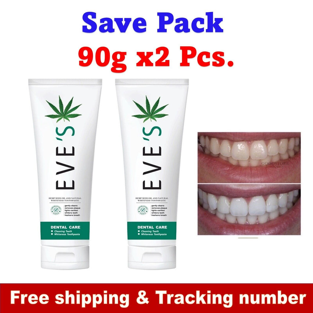 EVE’S Aromdee Toothpaste Include 17herbs Type Reduce Bacteria in The Mouth 2x90g