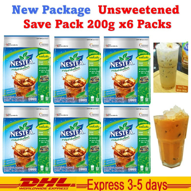 6 x 200g NESTLE NESTEA UNSWEETENED ICED TEA MIX For Brew Drink New Package
