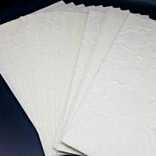 Load image into Gallery viewer, A5 Mulberry Paper Sheet White Handmade Natural Card Invitation Craft 50 Sheets