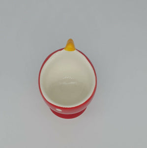 1x New! Egg Cup Holder Hard Soft Boiled Ceramic Kitchen Cute Chicken Cook Food
