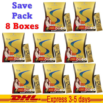 8x Chame Sye S Plus Food Supplement Weight Loss Fat Burning Natural Extracts DHL