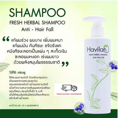 100% Herbal Havilah Shampoo Hair Loss Protection Transplant Accelerate Long Hair