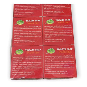 Tomato Jam Soap Tomato Soap All Natural Extract 60g (12 pcs / Pack)