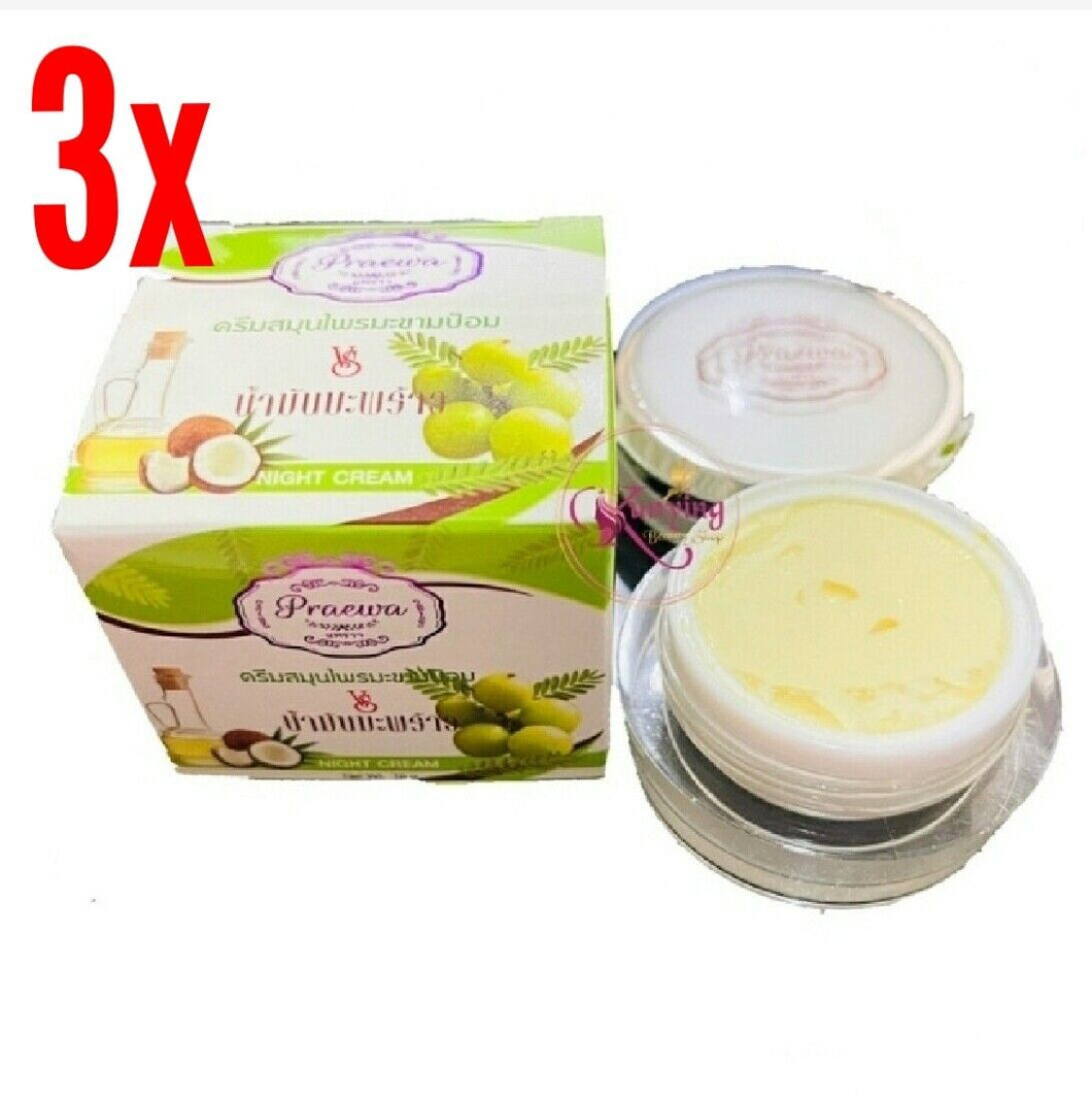 3x Best Whitening Face Skin Night Cream Reduce Acne Freckles Wrinkles Dark Spot
