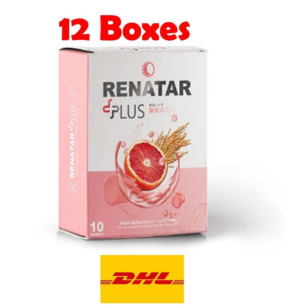12X Renatar Aura Plus Collagen Brightening Skin Reduce Acne Dark Spot Anti Aging