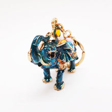 Load image into Gallery viewer, Elephant Keyring Adorn Beauty Charm cute keychain animal lover Thailand Ver.17