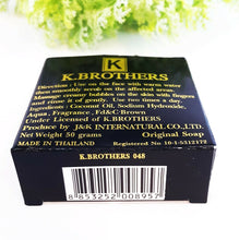 Load image into Gallery viewer, 24x USA Beauty Soap K.Brother Aura Skin Face Out Black Spot Mark Scrub Acne 50g