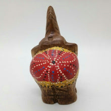 Load image into Gallery viewer, Elephant Mom &amp; Baby Ver.1 Wood Carved Doll Figurine Animal Collectibles Decor