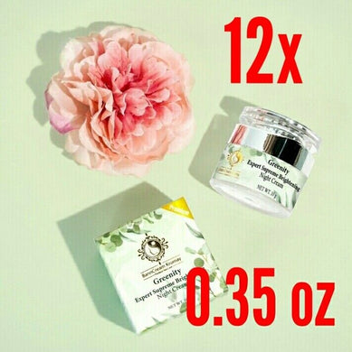 12x Nourishing Night Cream&Mask Brighten Smooth Reduces Acne Freckles Dark Spots