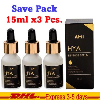 3x AMI HYA Essence Serum Anti Aging Reduce Wrinkles Dark Spots Face Skin 15ml