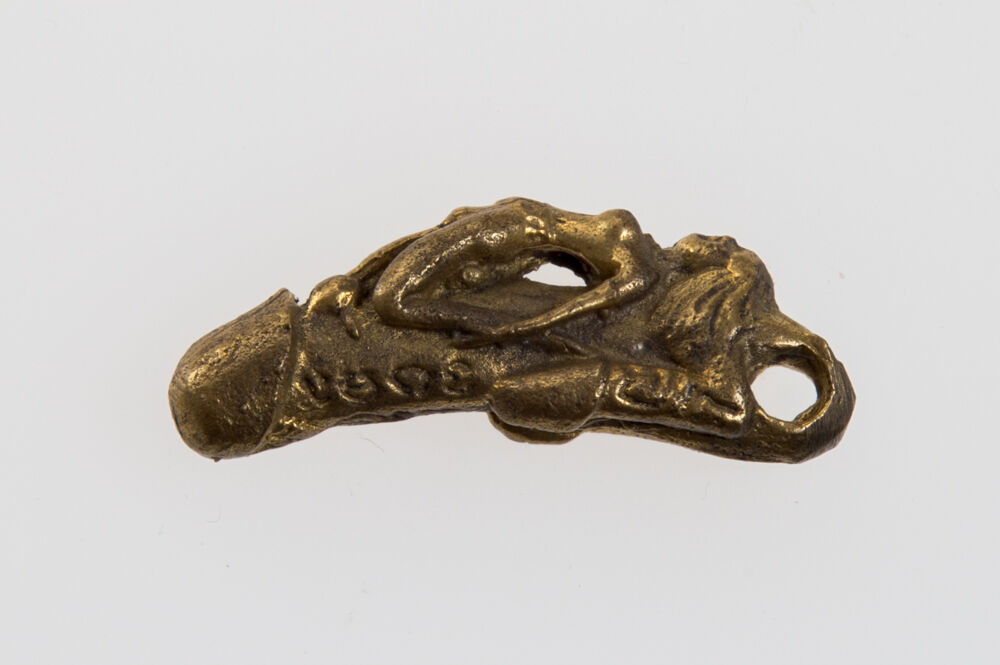 Paladkik Brass Talisman Love Charm Magic Thai Amulet Pendant