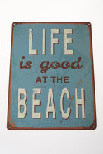Load image into Gallery viewer, Home Decor Vintage Metal Poster Wall Retro Plate Tin Beach Plaque Life Style Art