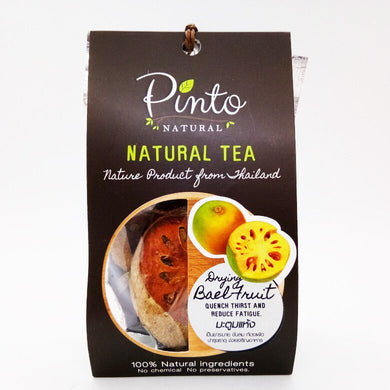 Natural Tea PINTO from Thailand Drying Bael Fruit Quench Thirst & Reduce Fatigue