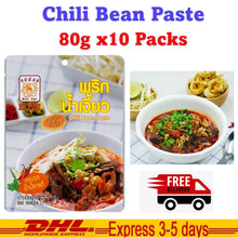Load image into Gallery viewer, 10x Thai Original Northern Thailand Food Popular Mae Noi Brand Chili Bean Paste