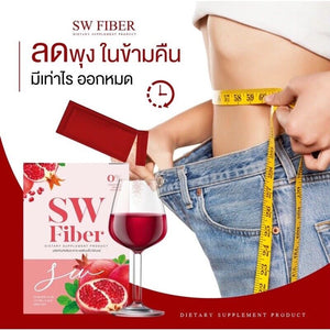 10x SOWI SW FIBER Detox Block Burn Diet Weight Loss Digestive Slimming Cleansing