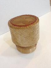 Load image into Gallery viewer, Thai Handmade Sticky Rice Serving Basket Medium Size 6.6x3.5x5&quot;