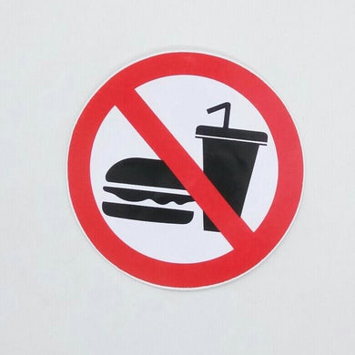 Sticker FUNNY DON'T ver.4 Label Joke Prohibition & Warning Funny Signs