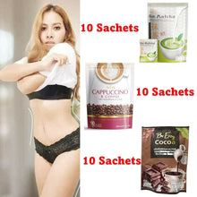 Load image into Gallery viewer, 3x Be Easy Cappuccino &amp; Cocoa &amp; Matcha Control Hunger Detox Diet Burn Slimming