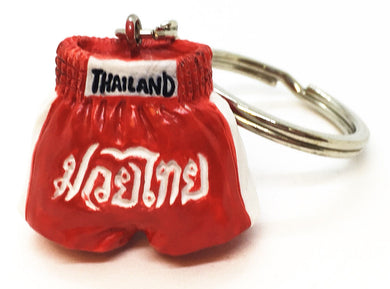 Muaythai Pants Handmade keyring Thailand Boxing small keychain gifts traveling