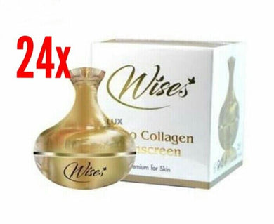 24x Sunscreen Nano Cream Collagen Vitamin Smooth SPF50 PA+++ Nourishing Skin