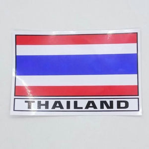 THAILAND National Flag Label Signs good for any smooth surface your etc.