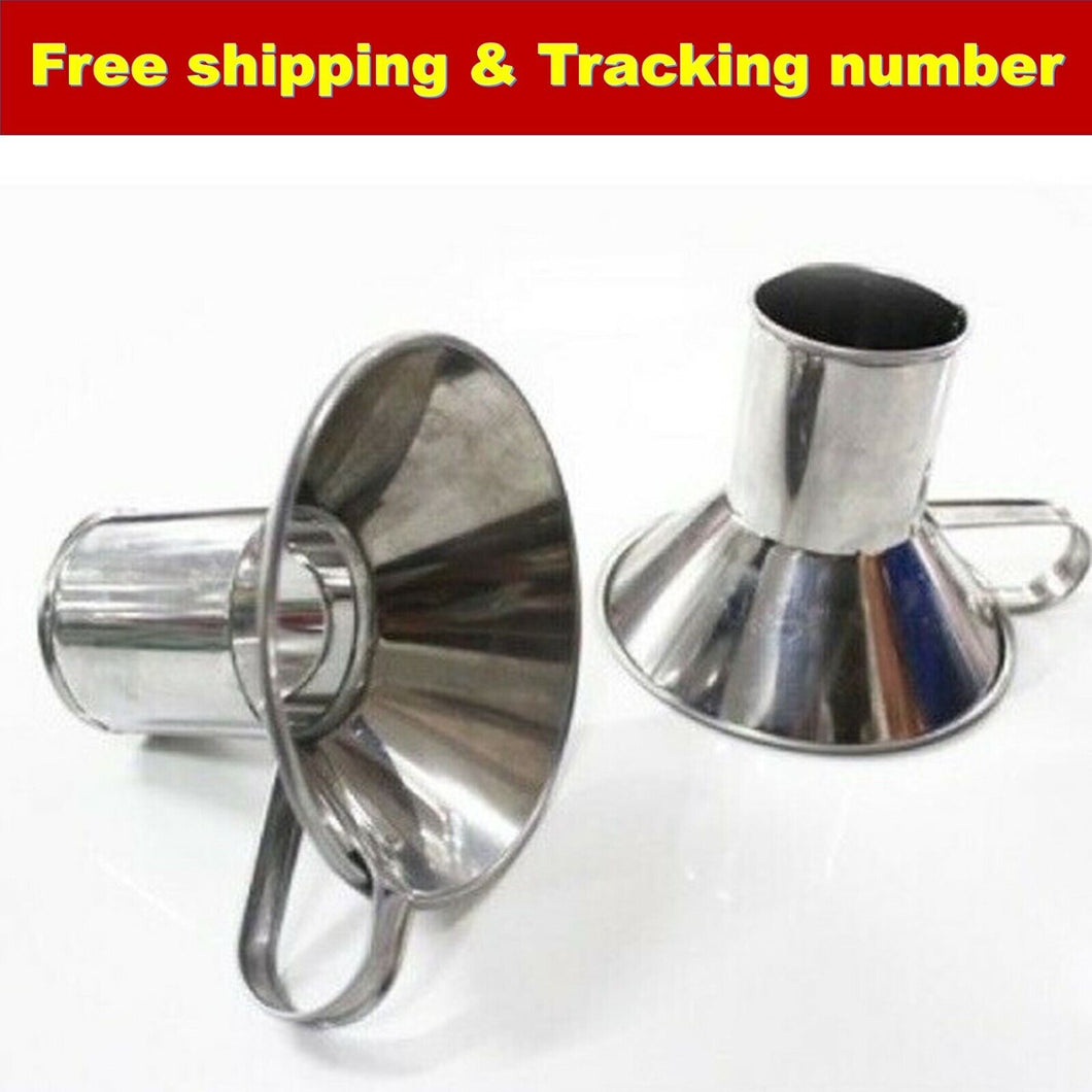 Big Canning Funnel Wide Mouth Funnel Stainless Steel Filling food rust 15 cm