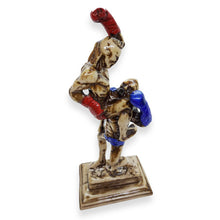 Load image into Gallery viewer, Vintage Resin Paint Statue Muay Thai Gift Boxing Figure Sculpture Decor Souvenir