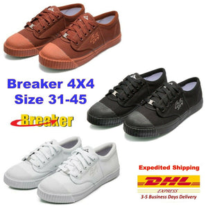 Breaker 4x4 Shoes Sepak Sneakers Canvas Shoe Rope Tied Classic Big Men Size31-45