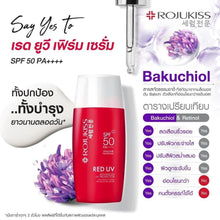 Load image into Gallery viewer, Rojukiss Red UV Firm Serum Sunscreen UVA/ UVB Protection SPF50+ PA++++ 40 ml