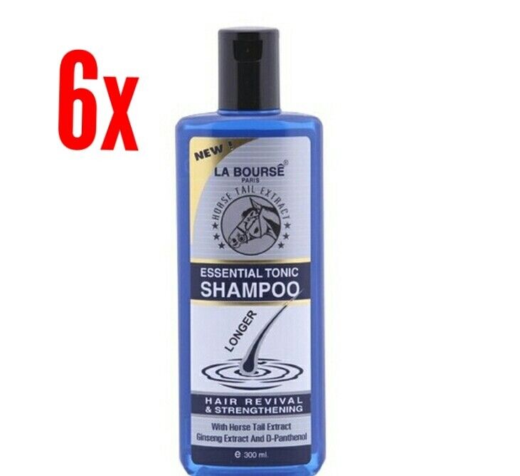 6x Paris Hair Regrowth Revital & Strengthening Tonic Hair control Shampoo 300ml
