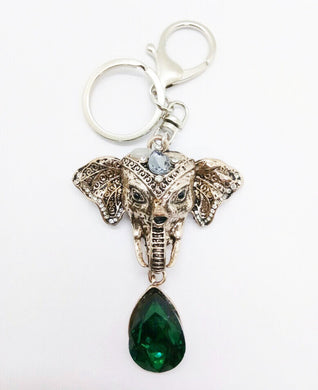 Elephant Keyring Adorn Beauty Charm cute keychain animal lover Thailand Ver.9