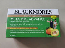Load image into Gallery viewer, 6x Blackmores Meta Pro Advance African Mango Seed Metabolism (180 Tablets)