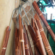 Load image into Gallery viewer, Woven Basket Planter Home Decor Orchid Flower Hanging Plant Pot Bamboo Garden