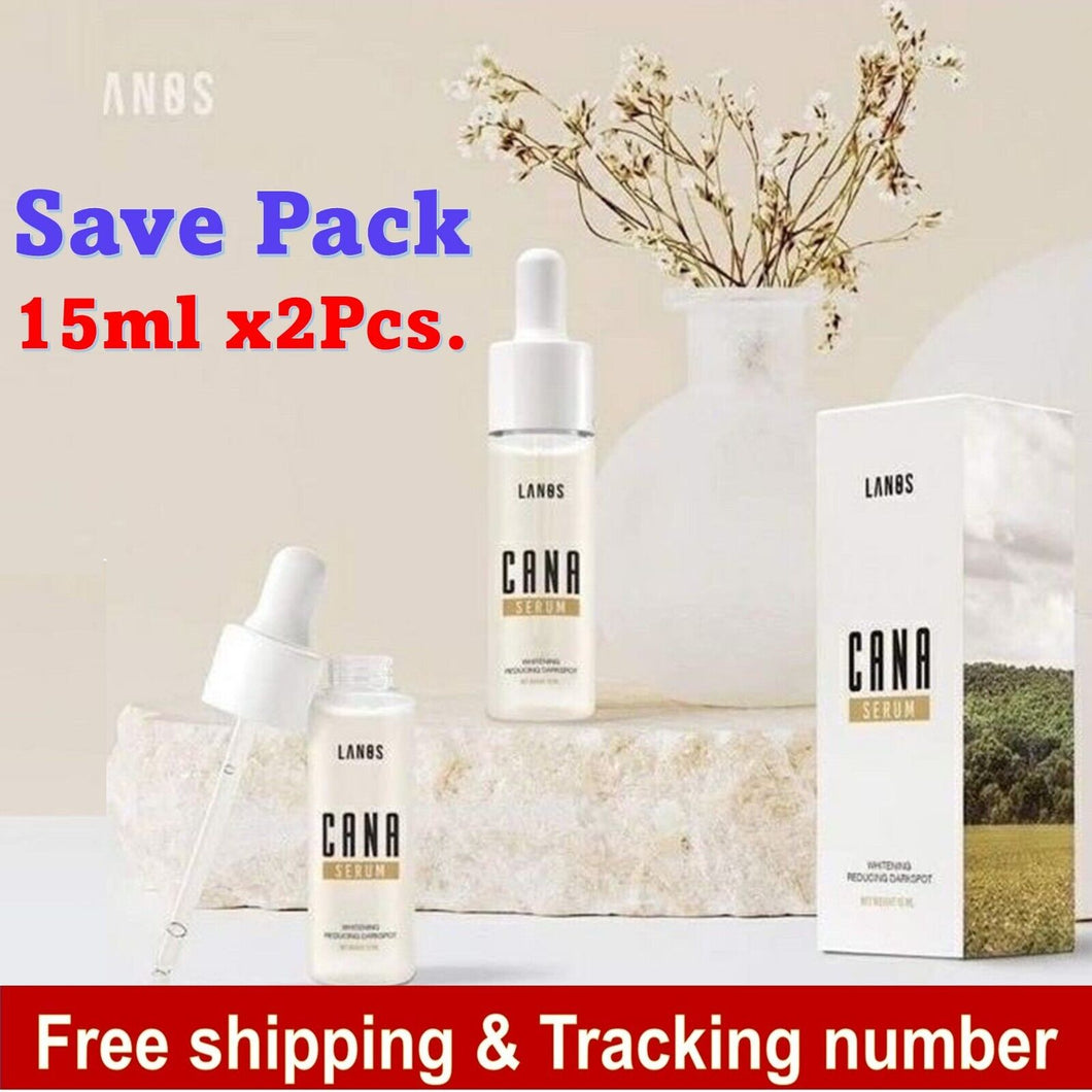 2x LANOS CANA SERUM Ceramide Hyaluronic Centella No Perfume Alcohol