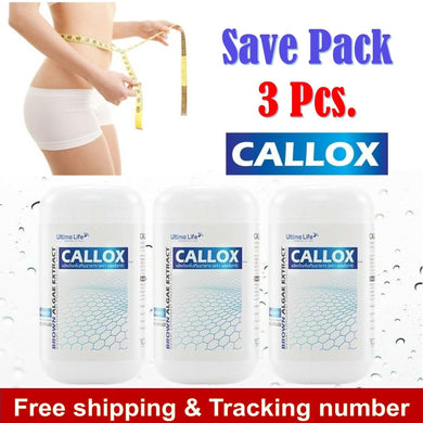3 x CALLOX Weight Management Fat Burn Block Diet Slim Shape Body 30 Capsules