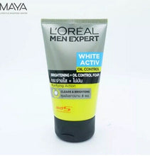Load image into Gallery viewer, 6X L&#39;OREAL MenExpert White Foam OIL CONTROL Brightening Cleansing Foam FACE Wash