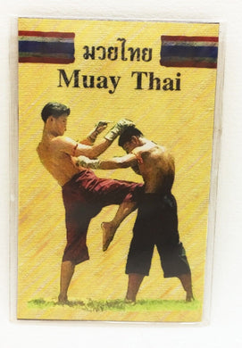 Magnet Muay Thai Boxing Poster Martial arts pic Fridge Collectible Decor