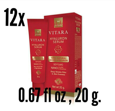 12x Nourishing Skin Moisturizer Facial Care Hyaluron Serum Anti-Aging Wrinkle