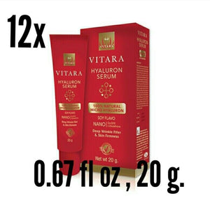 12x Nourishing Skin Moisturizer Facial Care Hyaluron Serum Anti-Aging Wrinkle