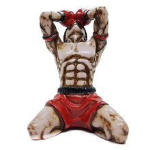 Load image into Gallery viewer, Vintage Resin Paint Statue Muay Thai Gift Boxing Figure Sculpture Decor Souvenir
