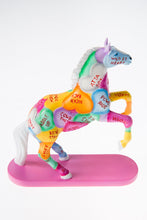 Load image into Gallery viewer, Little Horse Sweet Heart Color Resin Hand Painted Cute Animal Figure Decor Craft