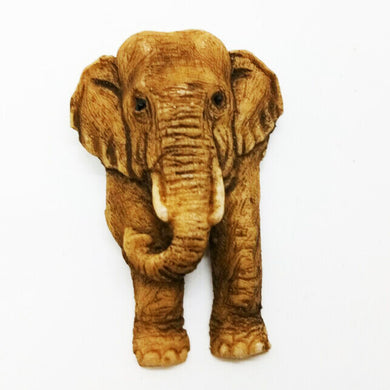 Elephant Magnet Fridge Resin Carved Bottom Buttock Tale Funny Collectibles Home