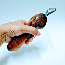 Load image into Gallery viewer, 8&quot; WOODEN BOTTLE OPENER Penis Shape Phallic Wood Carved Collectible Gift