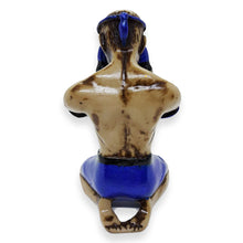 Load image into Gallery viewer, Vintage Resin Paint Statue Muay Thai Gift Boxing Figure Sculpture Decor Souvenir