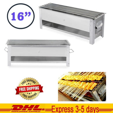 Grill Stove BBQ Steak Moo Satay Thai Street Food Style Charcoal Smoke Oven 16