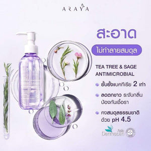 6x ARAYA Extra Sensitive Feminine Cleanser Safe Gentle Water Formula Natural