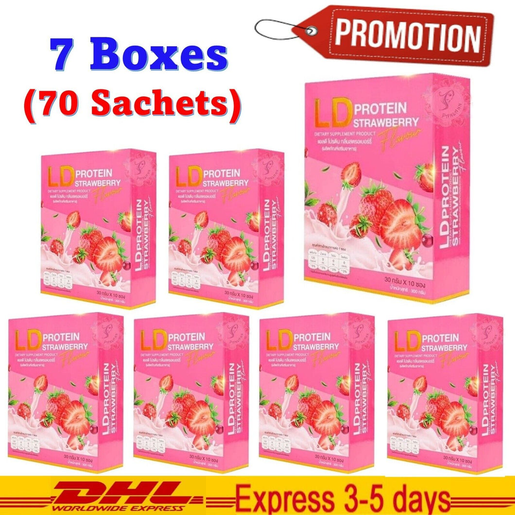 7x LD Protein Strawberry Flavor Reduce Fussy Eating Full Long Time Less Calories