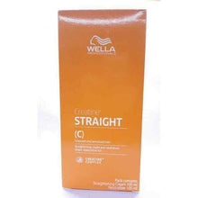 Load image into Gallery viewer, WELLA WELLASTRATE Permanent Straight System Hair Straightening Cream # MILD C/S
