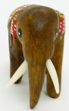 Load image into Gallery viewer, Classic Handmade Elephant Wood Carved Doll Figurine Animal Collectibles Decor