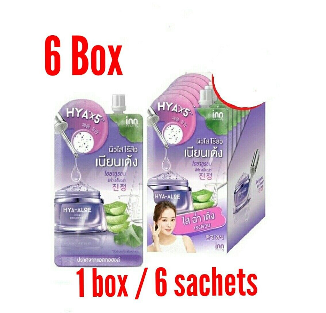 36 Sachets INN Beauty Cica Bright Gel Transparent Shooting Facial ?body care